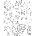 Craftsman 917258691 chassis and enclosures diagram