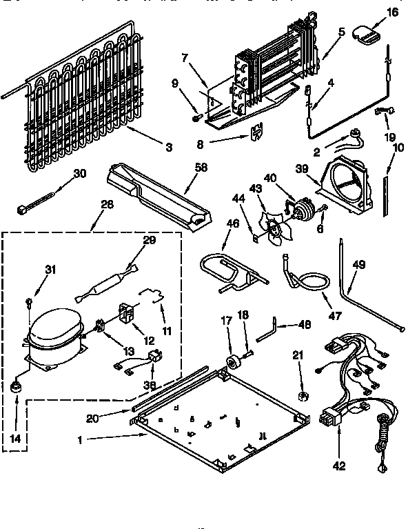 Kenmore 10667038790 unit diagram