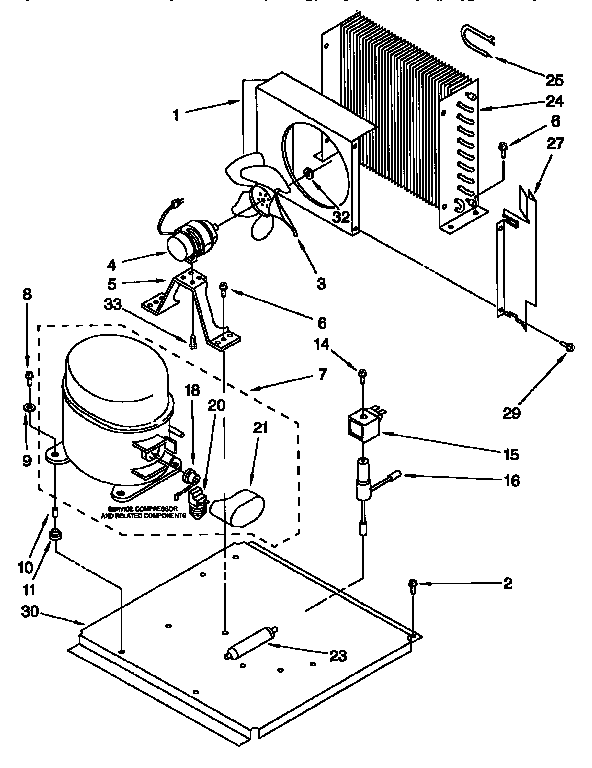 Kenmore 10686485690 unit diagram