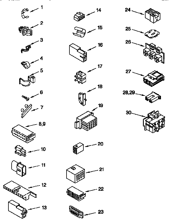 Kenmore 11026712691 wiring harness diagram