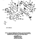 GE WCCB1030T5AC console/coin mechanism diagram