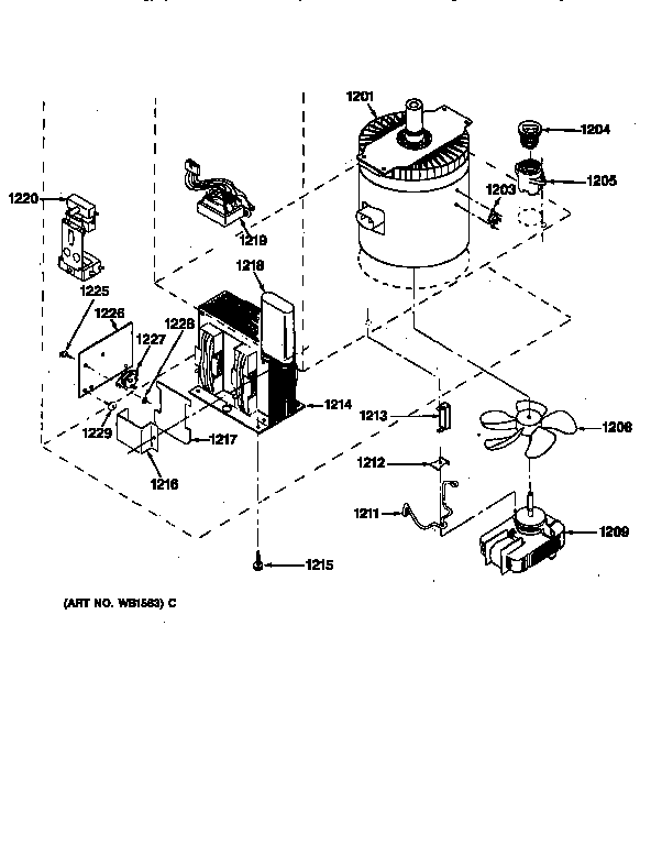 GE JGHC60GEJ5 power control diagram