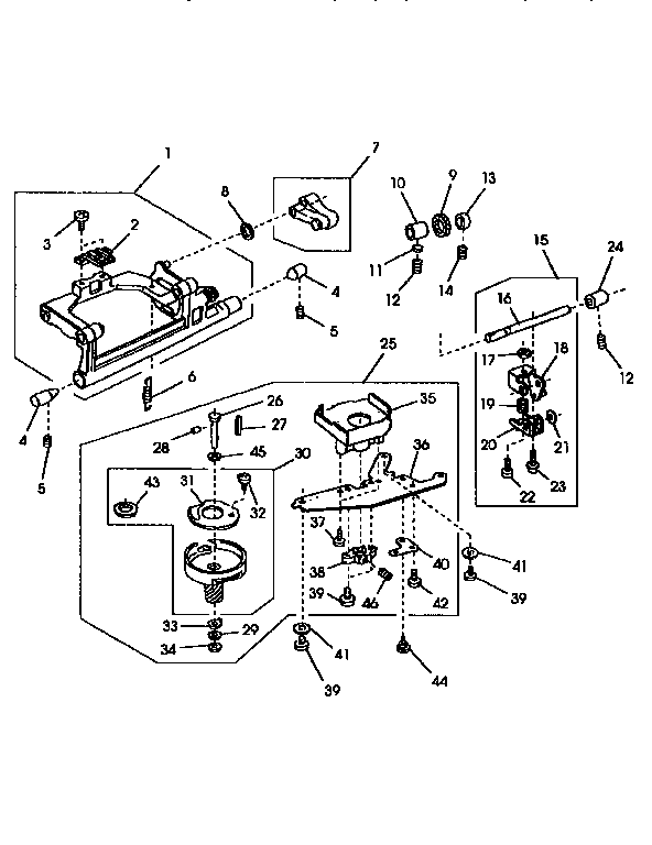 Kenmore 38519030790 shuttle assembly diagram