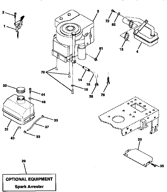 Craftsman 917258111 engine diagram