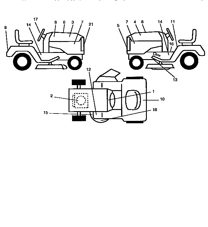 Craftsman 917258051 decals diagram
