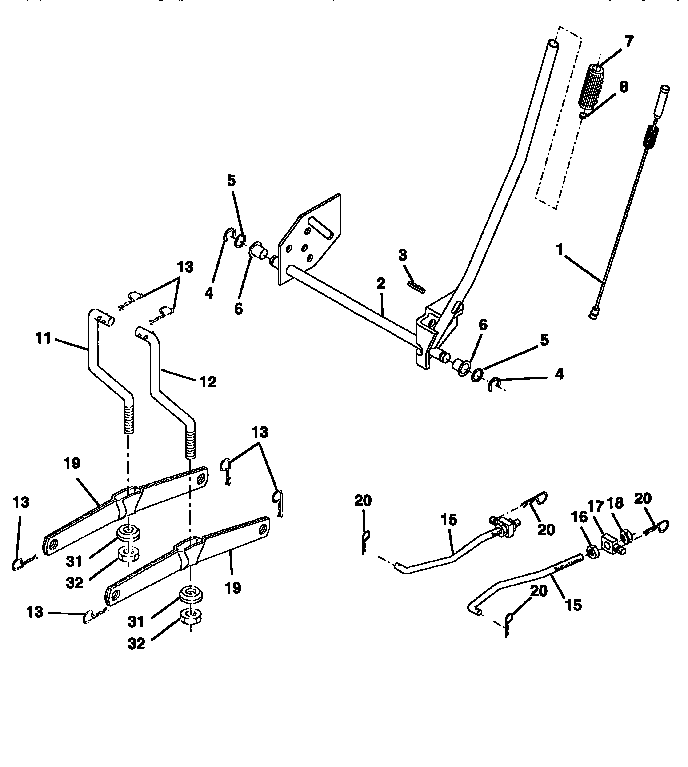 Craftsman 917258051 lift diagram