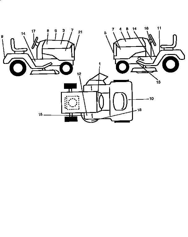Craftsman 917258071 decals diagram