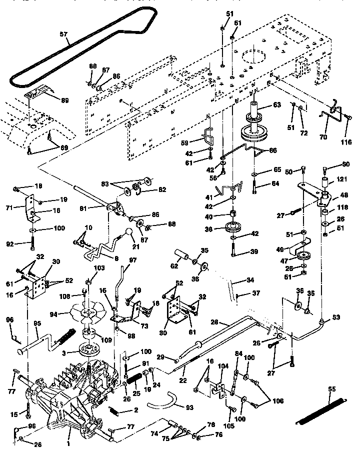 Craftsman 917258081 drive diagram