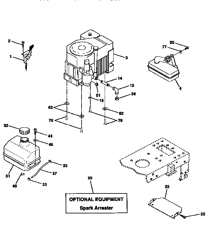 Craftsman 917258541 engine diagram