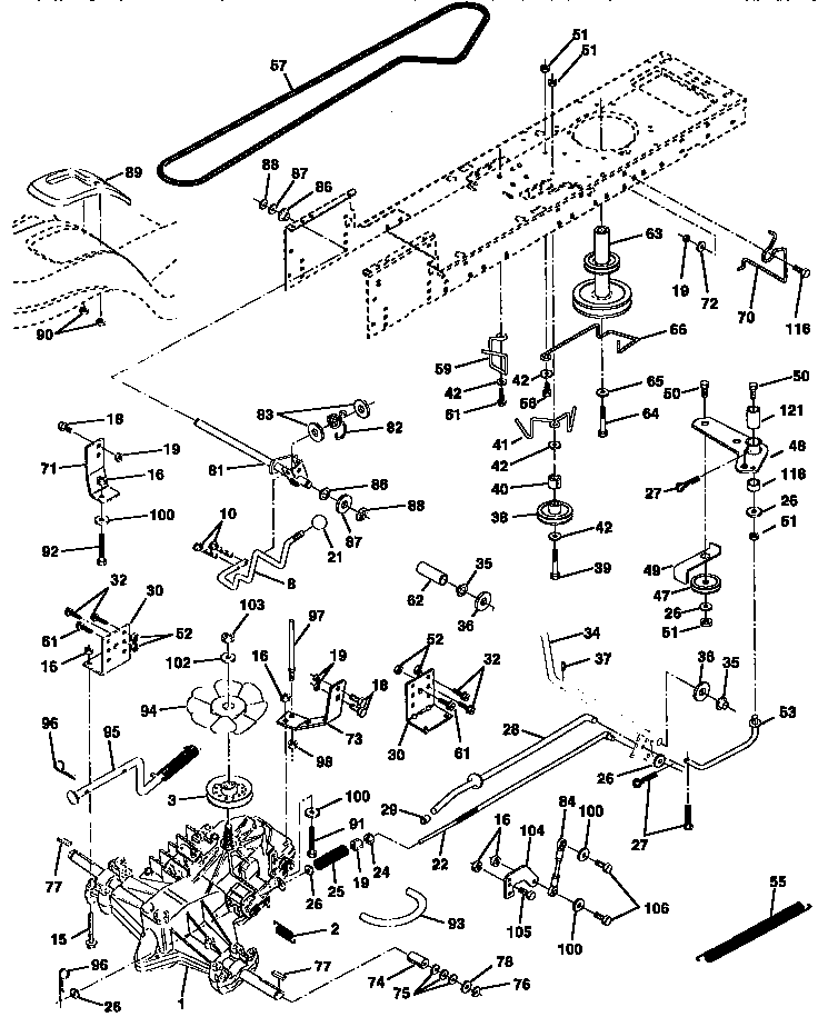 Craftsman 917258551 drive diagram