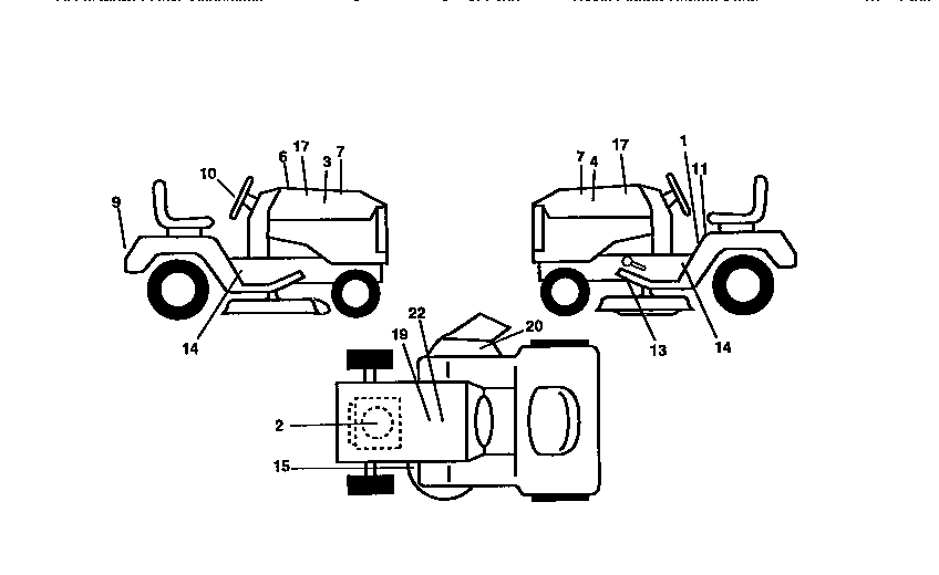 Craftsman 917259160 decals diagram