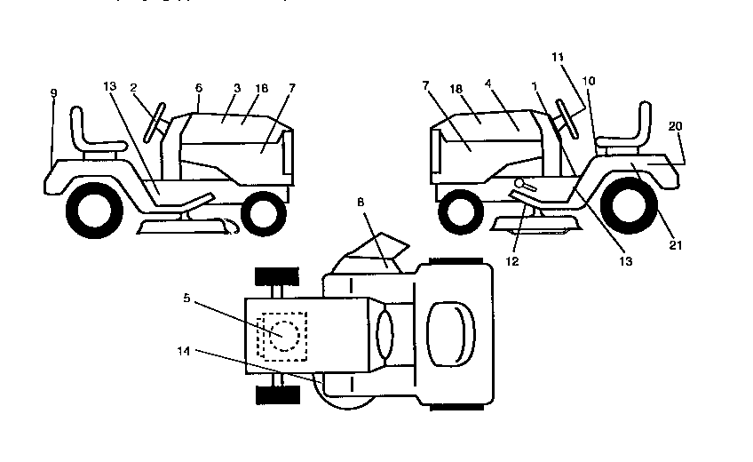 Craftsman 917259540 decals diagram