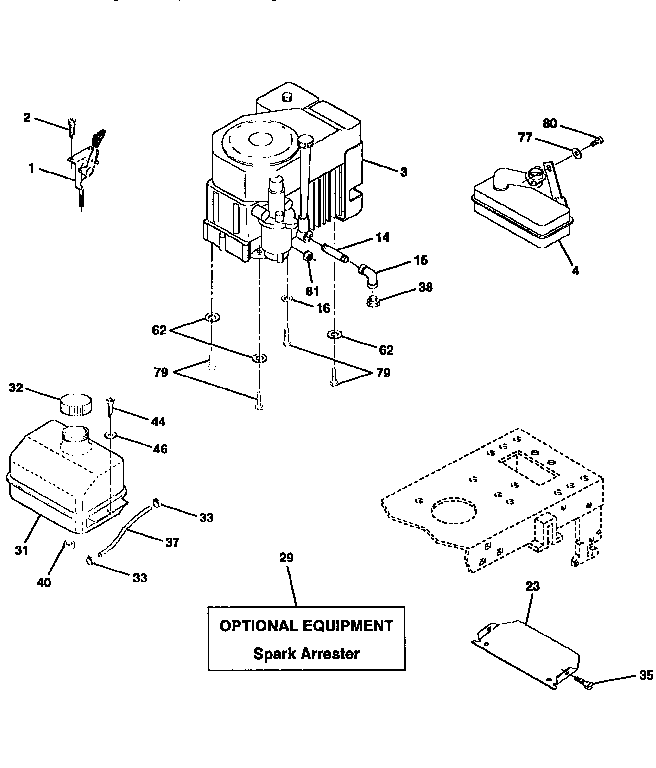 Craftsman 917259540 engine diagram