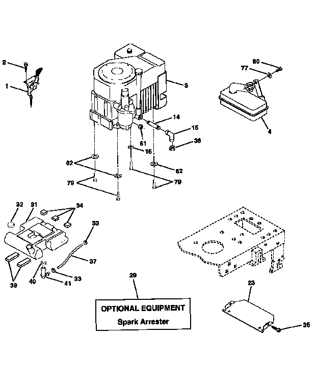 Craftsman 917259590 engine diagram
