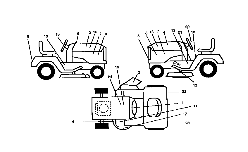 Craftsman 917259580 decals diagram
