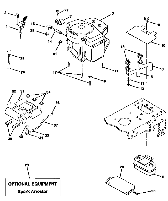 Craftsman 917259560 engine diagram