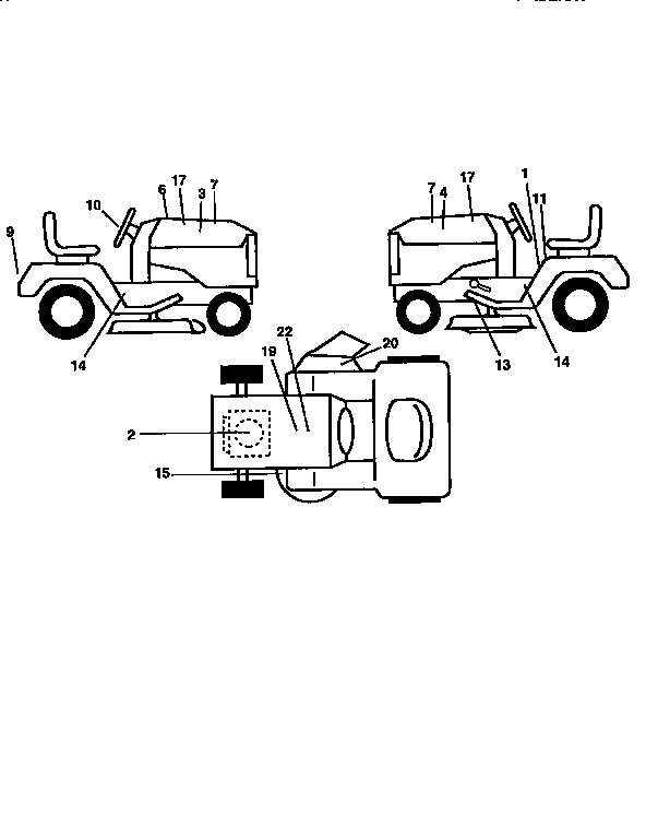 Craftsman 917259560 decals diagram