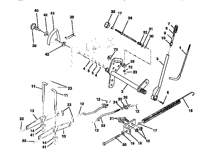 Western Auto AYP8228A79 lift assembly diagram