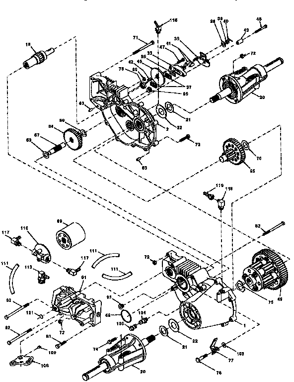 Western Auto AYP8228A79 transaxle diagram