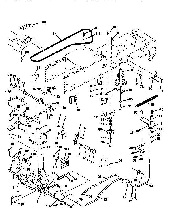 Western Auto AYP8186A79 drive diagram