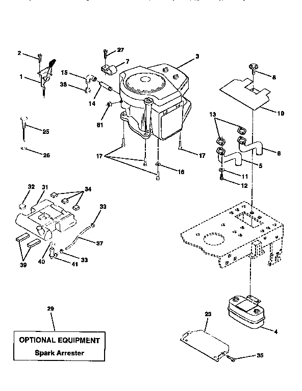 Western Auto AYP8186A79 engine diagram