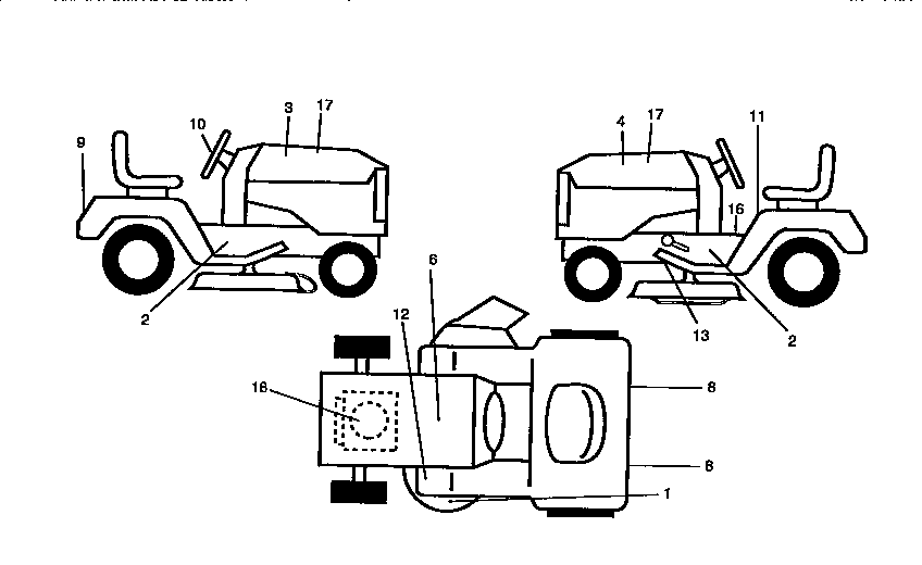 Western Auto AYP8186A79 decals diagram