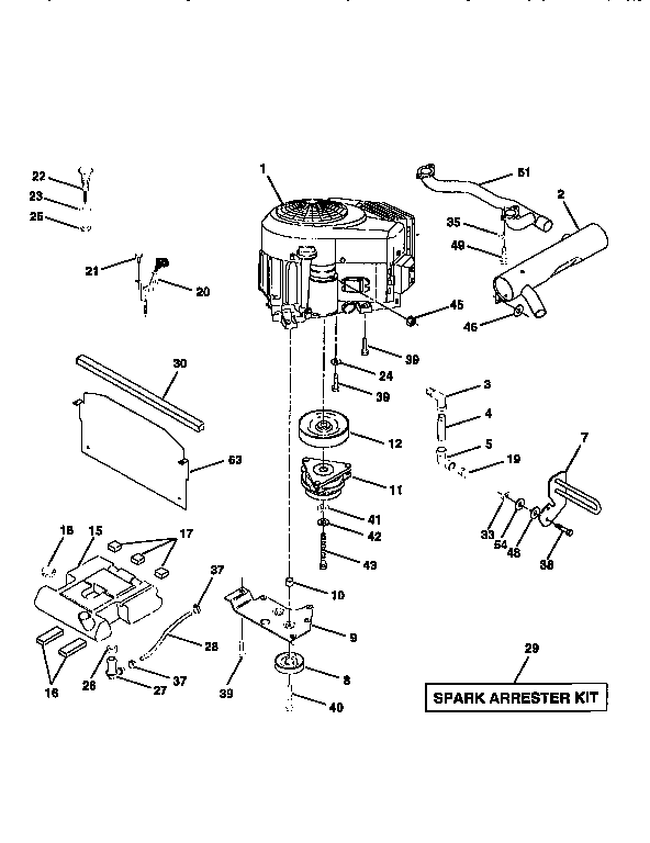 Western Auto AYP8209A79 engine diagram