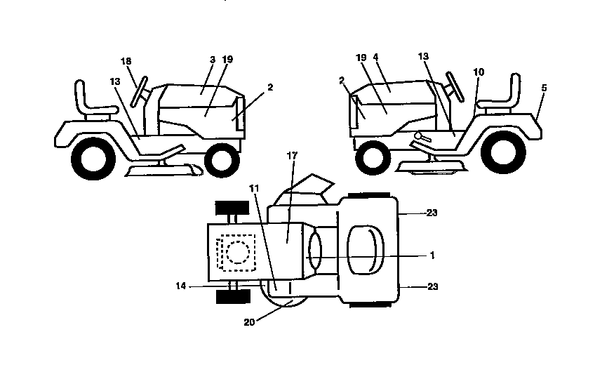 Western Auto AYP8209A79 decals diagram