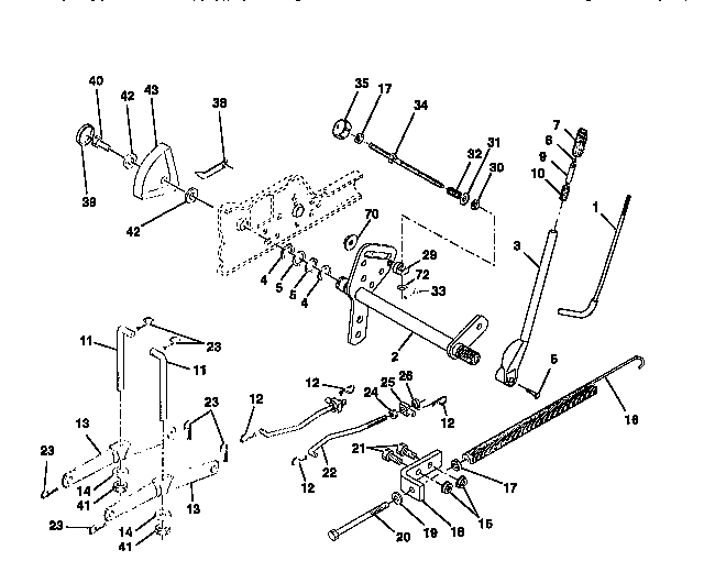 Western Auto AYP8209A79 lift assembly diagram