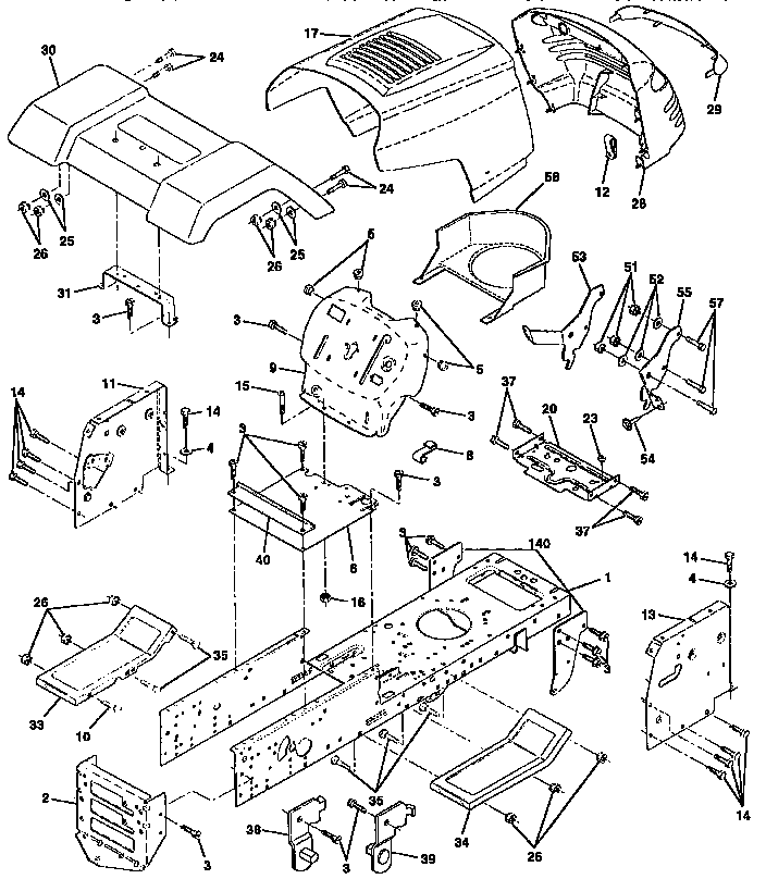 Western Auto 7157A79 chassis and enclosures diagram