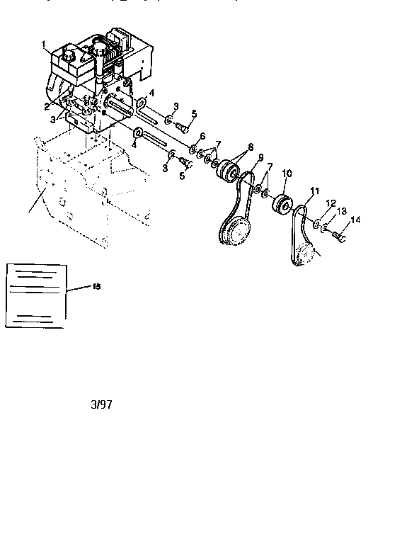 Craftsman 536886110 engine components diagram