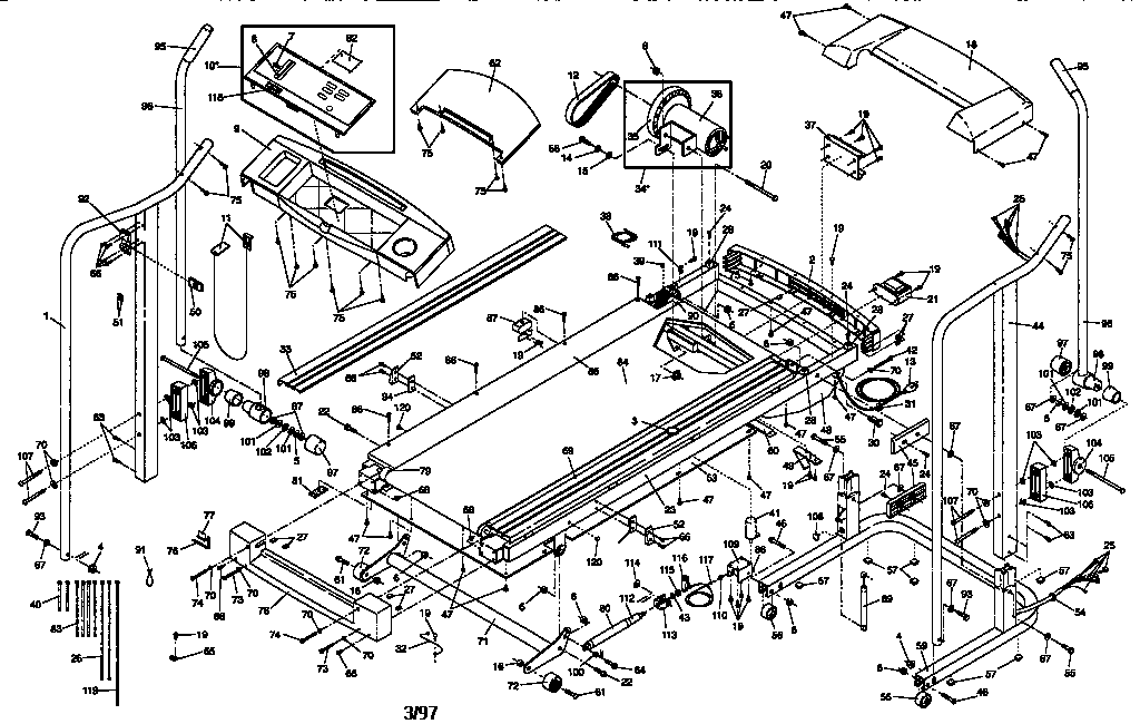 Proform 831297381 unit parts diagram
