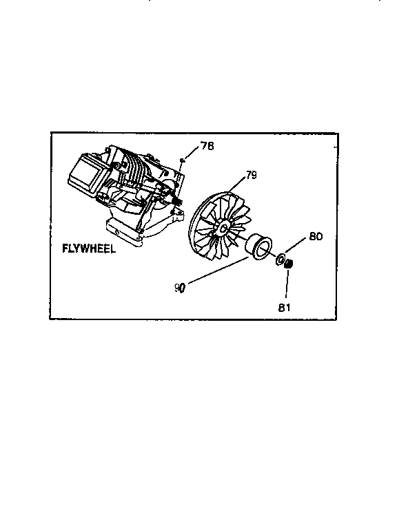 Craftsman 580762600 flywheel diagram