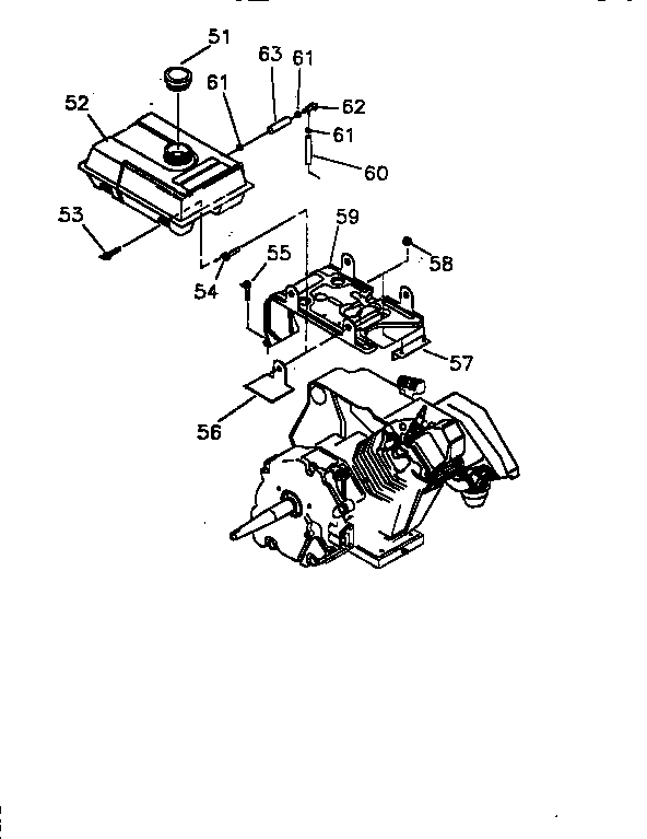 Craftsman 580762600 fuel tank diagram