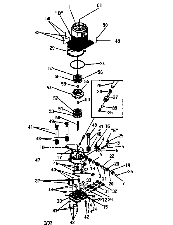 Craftsman 580760210 motor assembly diagram