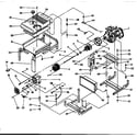 Craftsman 58032728 cradle and stator assembly diagram