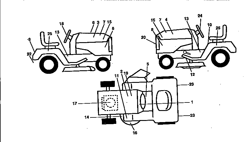 Craftsman 917258970 decals diagram