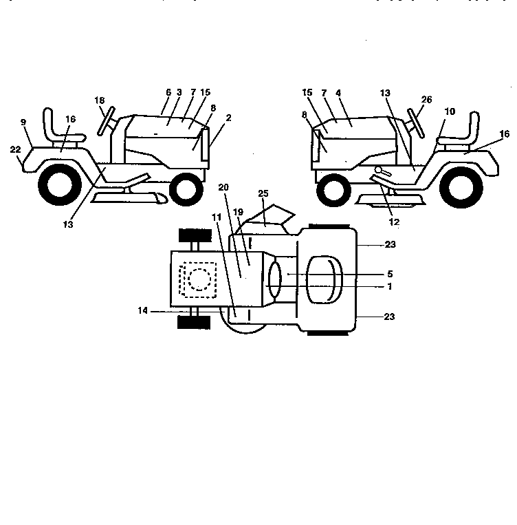 Craftsman 917258990 decals diagram