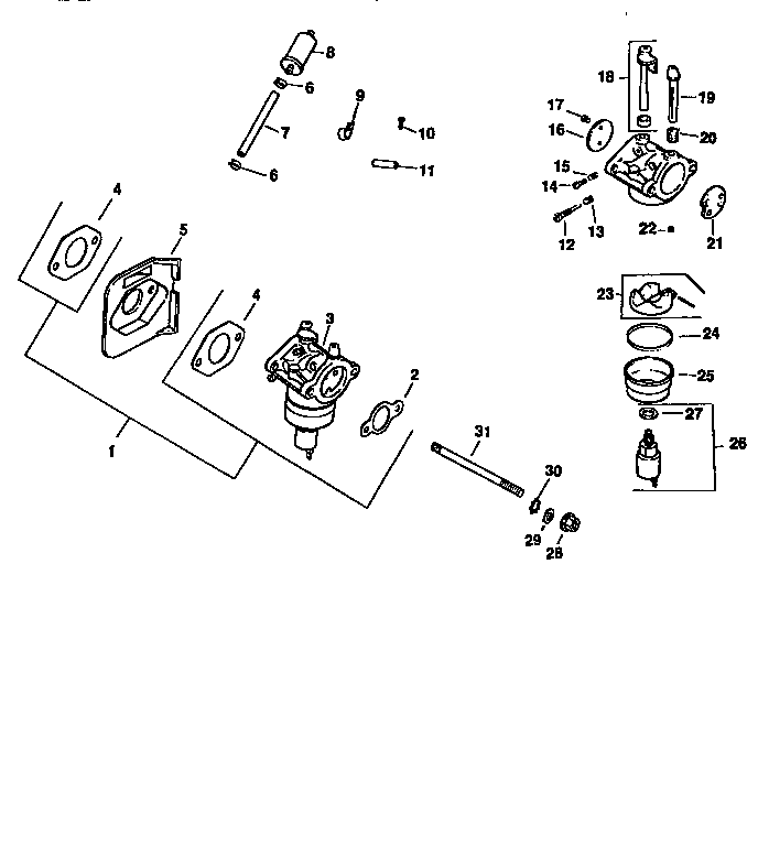 Craftsman 917256540 fuel system diagram