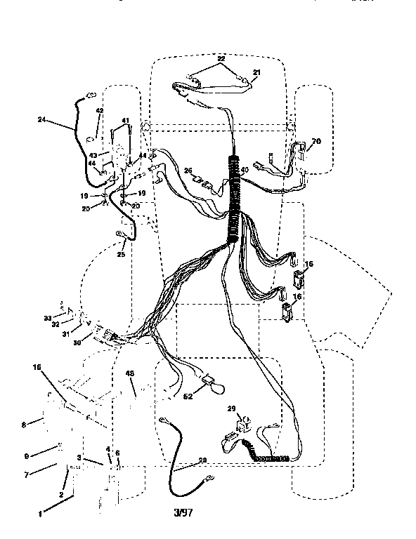 Western Auto 7124A79 electrical diagram