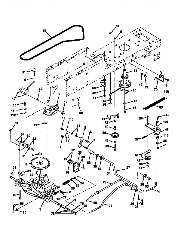 Western Auto 7124A79 drive diagram