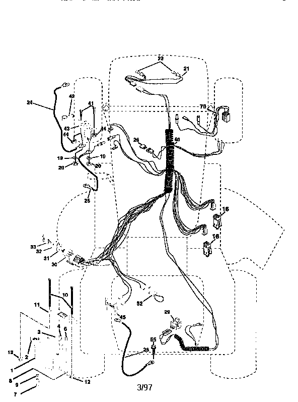 Western Auto AYP9167A79 electrical diagram