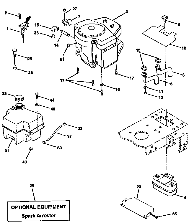 Western Auto AYP9182A79 engine diagram