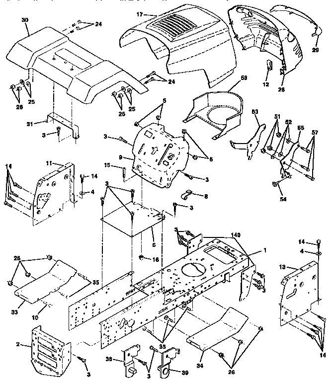 Western Auto 7143A79 chassis and enclosures diagram