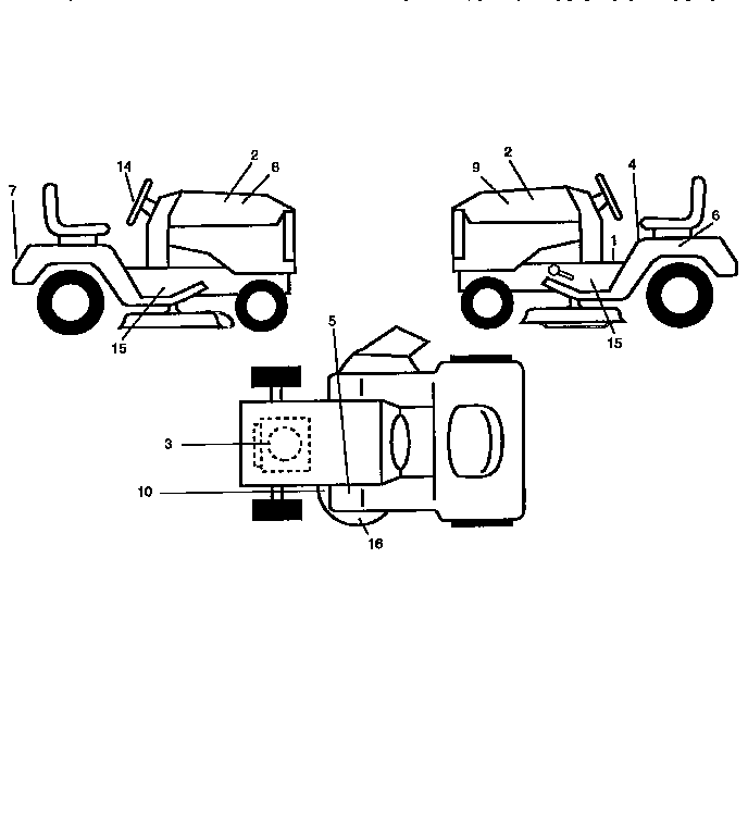 Western Auto 7143A79 decals diagram