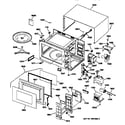 GE JES733WV01 microwave parts diagram