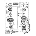 Kenmore 66515928692 pump and motor diagram