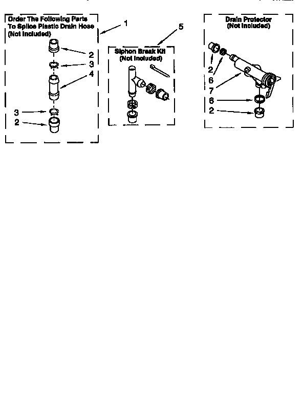 Whirlpool LBR4221EW1 water system diagram