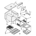 Whirlpool SF370PEWQ1 internal oven diagram