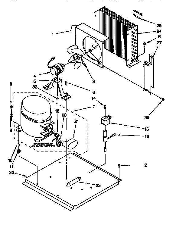 Whirlpool EC5100XEN1 unit diagram